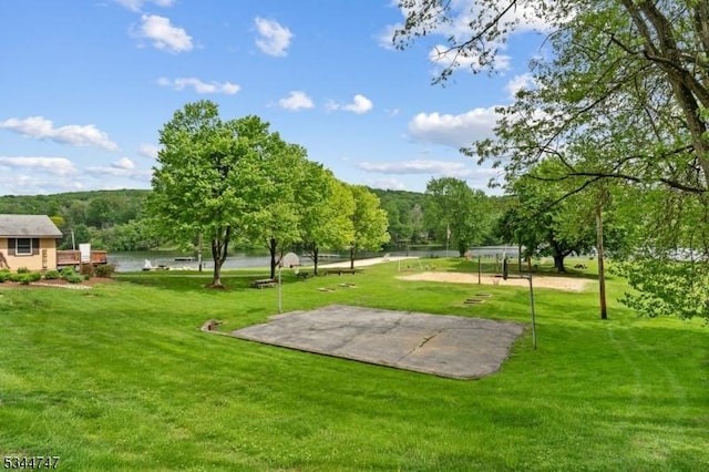 75 Shore Rd, Green Twp, NJ 07821 - view of property's community featuring a lawn and a water view