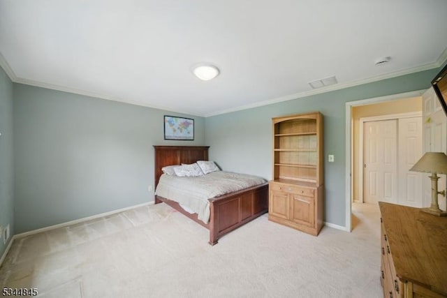 2 Wakefield Dr, Washington Twp, NJ 07840 - bedroom with light carpet and crown molding