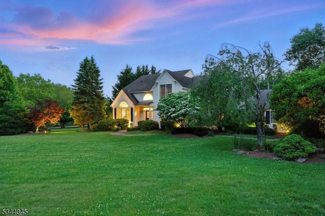 2 Wakefield Dr, Washington Twp, NJ 07840 - obstructed view of property featuring a front lawn