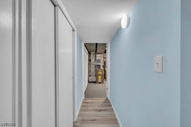 58 Meadowview Rd, Long Hill Twp, NJ 07946 - hall featuring light wood finished floors and baseboards