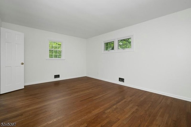 6 Ronarm Dr, Mountain Lakes Boro, NJ 07046 - empty room with dark wood-style flooring and baseboards