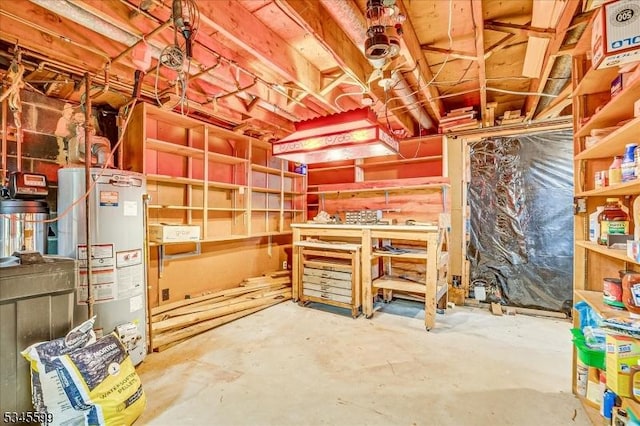 31 Riverview Ter, Hillsborough Twp, NJ 08844 - unfinished below grade area with gas water heater