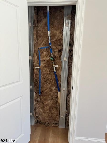 bathroom with wood finished floors