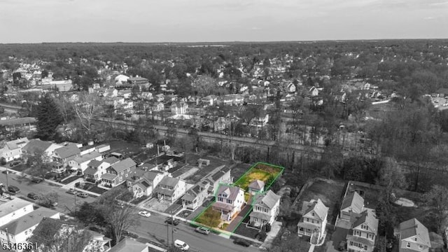 649 N Avenue Ext, Dunellen Boro, NJ 08812 - bird's eye view featuring a residential view