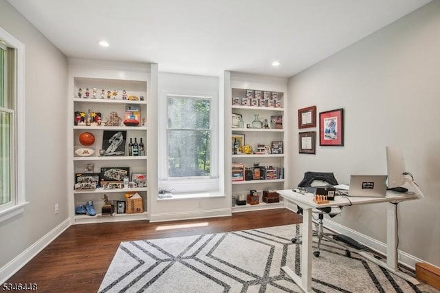 15 Wolfe Run Ct, Washington Twp, NJ 07853 - office space featuring wood finished floors and baseboards