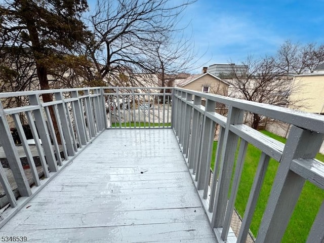 74 Union St, Hackensack City, NJ 07601 - view of wooden deck