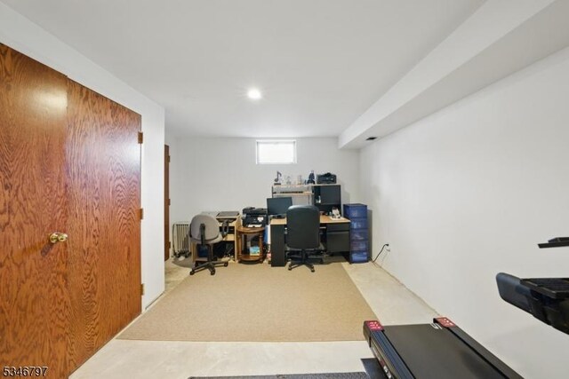 100 Toner Rd, Boonton Town, NJ 07005 - office area featuring radiator