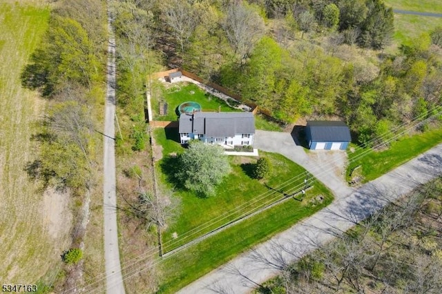 drone / aerial view
