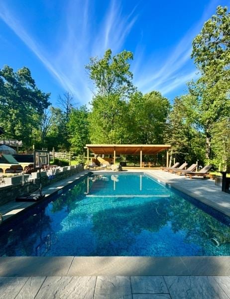 69 Mount Pleasant Rd, Knowlton Twp, NJ 07832 - view of pool