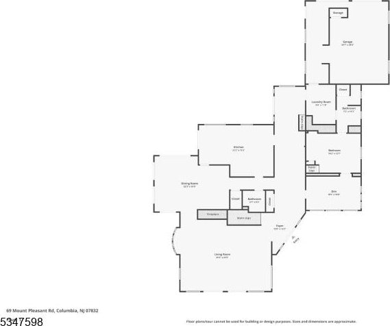 69 Mount Pleasant Rd, Knowlton Twp, NJ 07832 - plan