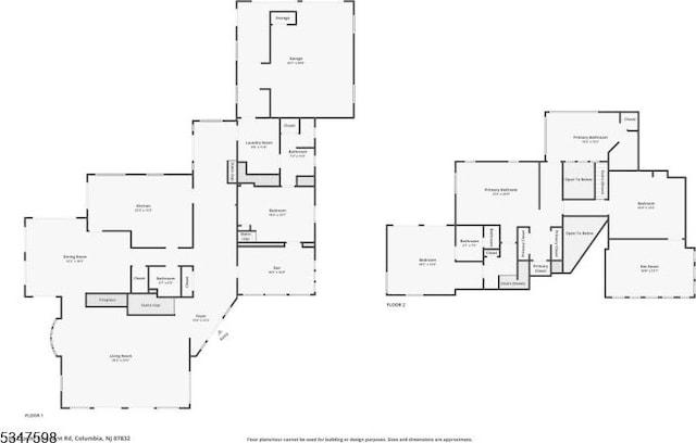 69 Mount Pleasant Rd, Knowlton Twp, NJ 07832 - plan