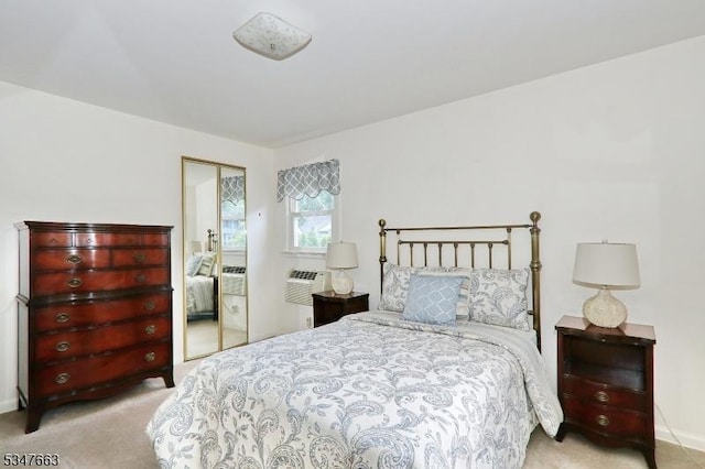 2379 Bryant Ave, Scotch Plains Twp, NJ 07076 - bedroom featuring carpet, a closet, and a wall unit AC
