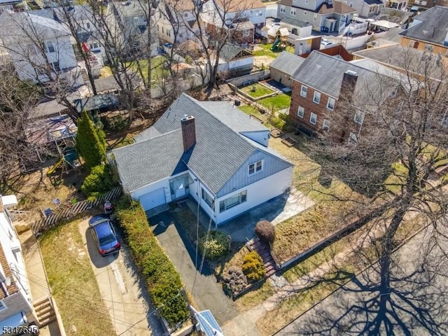 707 E 30th St, Paterson City, NJ 07513 - drone / aerial view featuring a residential view
