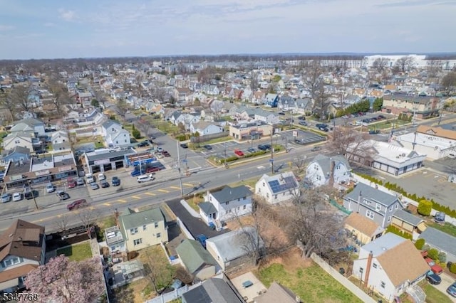drone / aerial view featuring a residential view