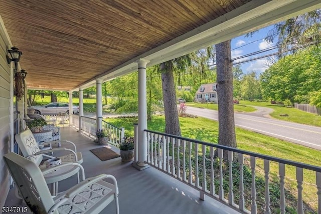 28 Academy St, Califon Boro, NJ 07830 - view of porch