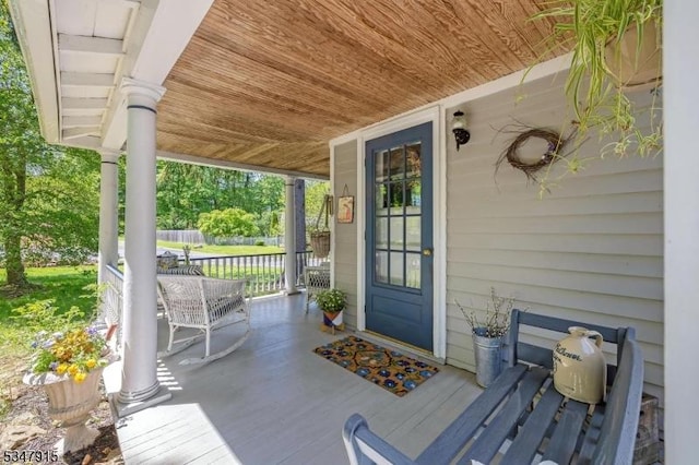 28 Academy St, Califon Boro, NJ 07830 - view of porch