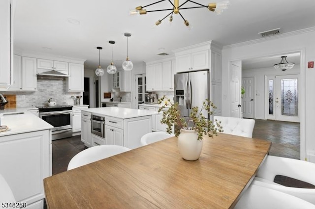 16 James Rd, Randolph Twp, NJ 07869 - dining area featuring a chandelier