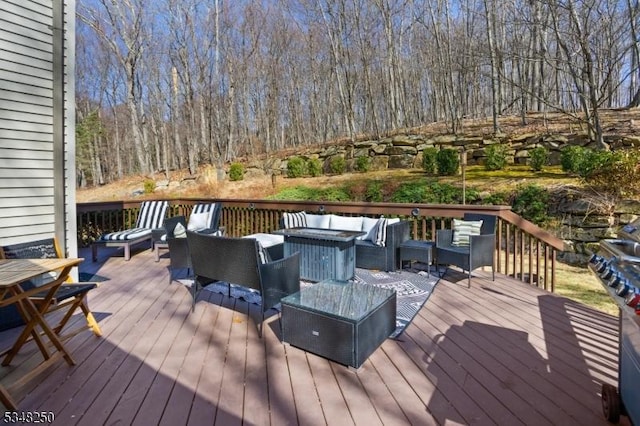 16 James Rd, Randolph Twp, NJ 07869 - deck with an outdoor hangout area