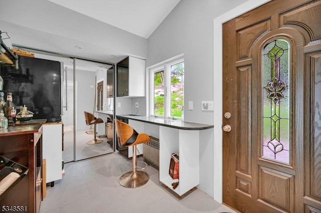 677 Warwick Tpke, West Milford Twp, NJ 07421 - foyer entrance featuring lofted ceiling