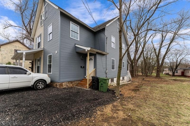 63 S Lincoln Ave, Washington Boro, NJ 07882 - view of front facade with entry steps