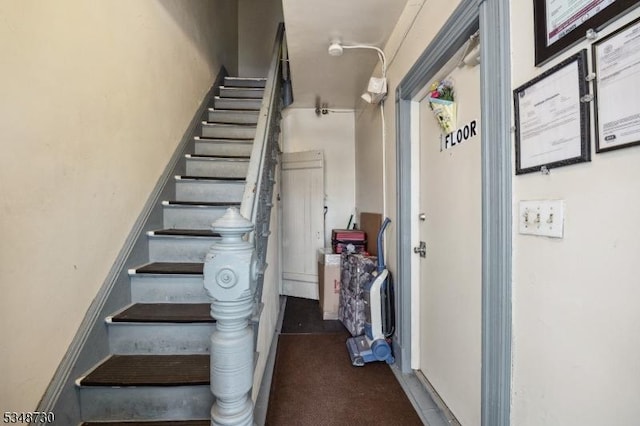 view of stairs