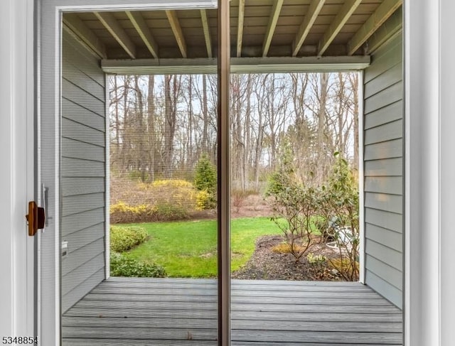 view of doorway