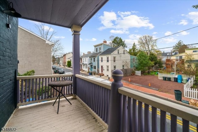 97 N Main St, Lambertville City, NJ 08530 - balcony with a residential view