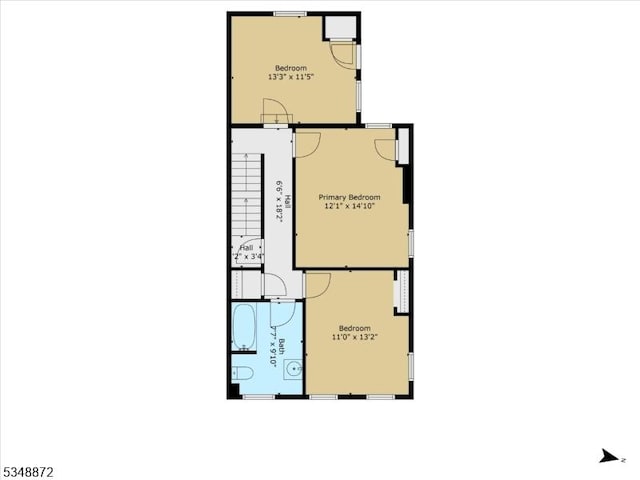 97 N Main St, Lambertville City, NJ 08530 - floor plan