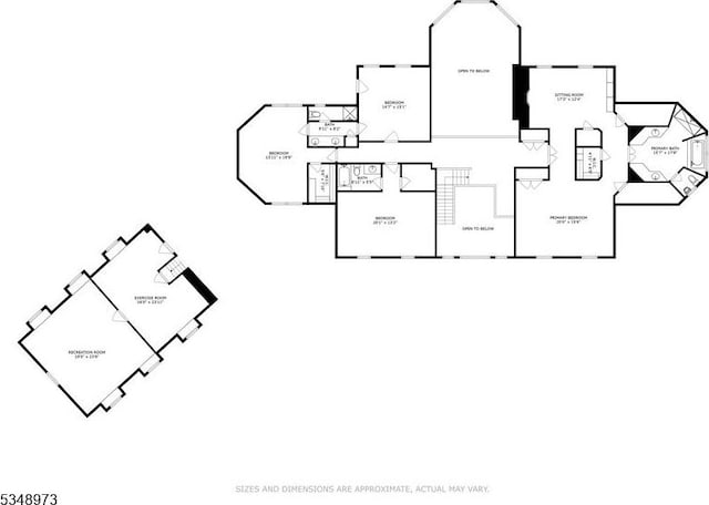 2 Queens Ct, Mendham Twp, NJ 07960 - view of room layout