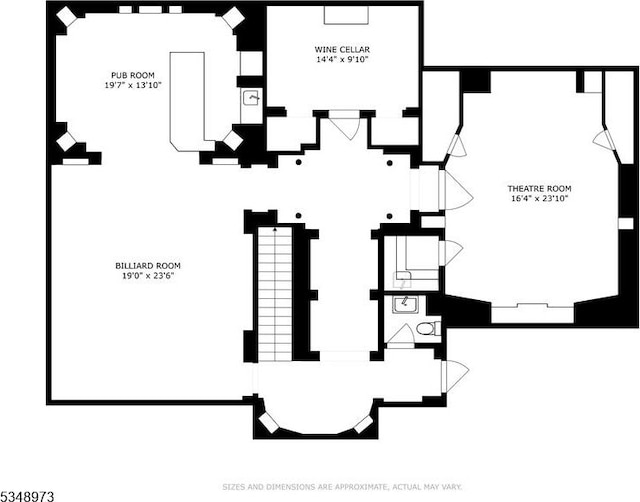 2 Queens Ct, Mendham Twp, NJ 07960 - view of room layout