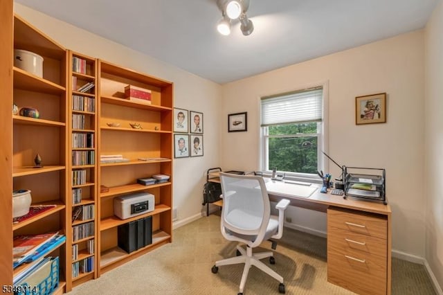 84 Burnham Pkwy, Morris Twp, NJ 07960 - home office with carpet flooring