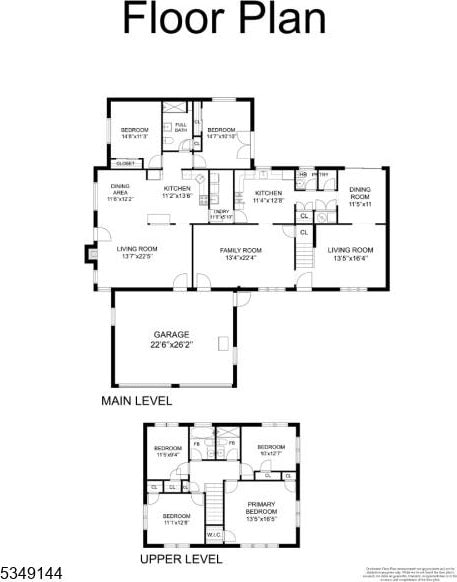 11 Stillwell Rd, South Brunswick Twp, NJ 08824 - home floor plan
