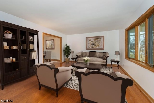 11 Stillwell Rd, South Brunswick Twp, NJ 08824 - living room with wood finished floors and baseboards