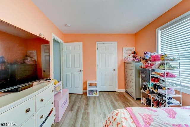 688 S 18th St, Newark City, NJ 07103 - bedroom featuring light wood-style floors