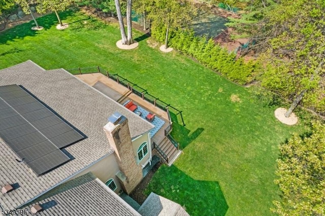 30 Mountain Ridge Dr, Livingston Twp, NJ 07039 - view from above of property