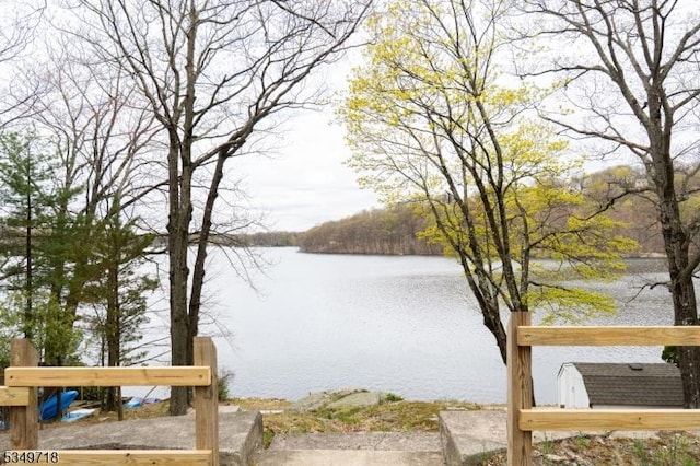 property view of water