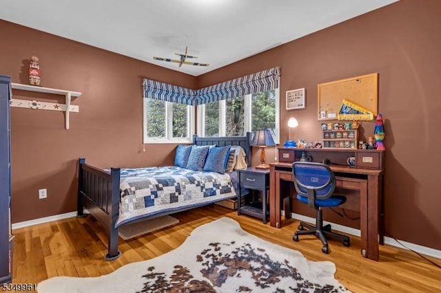 1056 Buxton Rd, Bridgewater Twp, NJ 08807 - bedroom featuring wood finished floors and baseboards