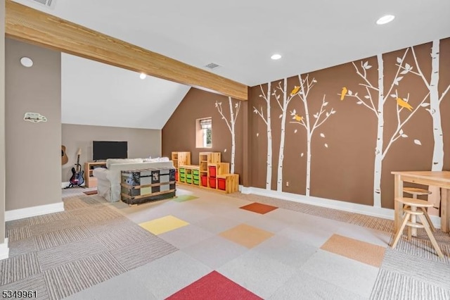 1056 Buxton Rd, Bridgewater Twp, NJ 08807 - playroom featuring recessed lighting and baseboards