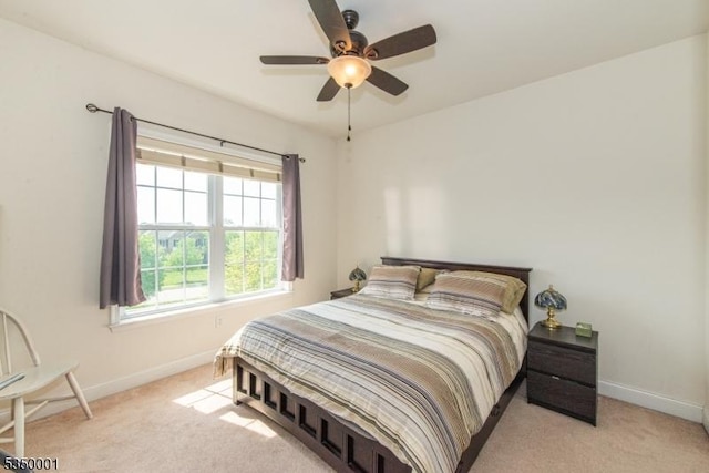 8 Marcin Way, Mount Olive Twp, NJ 07836 - bedroom featuring baseboards, carpet, and ceiling fan
