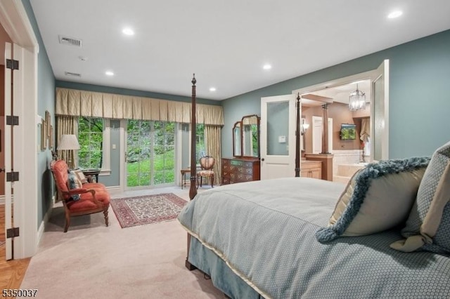 9 Valley View Dr, Lebanon Twp, NJ 07830 - bedroom featuring recessed lighting and connected bathroom