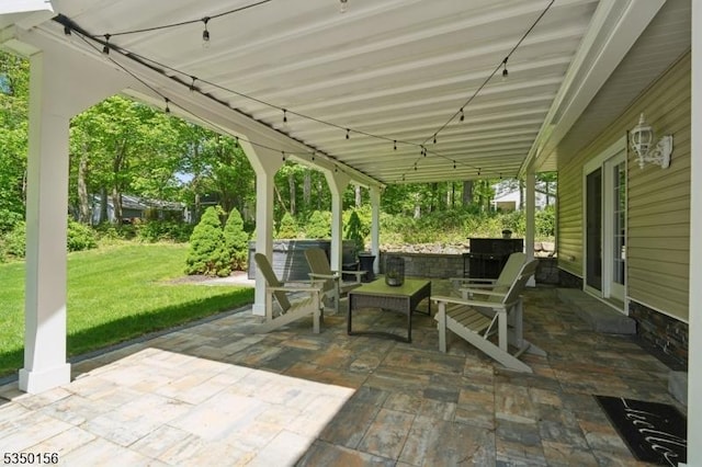 15 Longhill Rd, Randolph Twp, NJ 07869 - view of patio