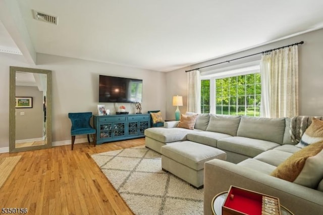 15 Longhill Rd, Randolph Twp, NJ 07869 - living area featuring wood finished floors and baseboards