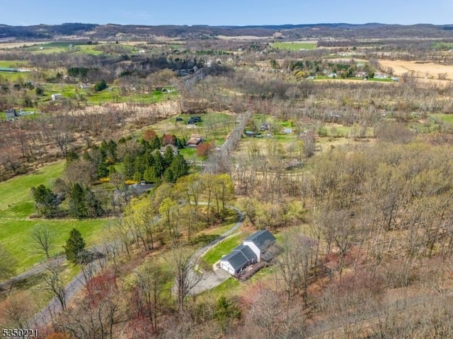 aerial view of property and surrounding area