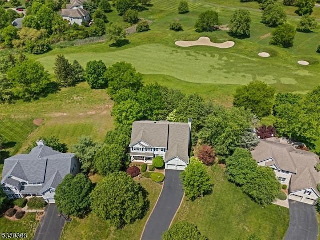 aerial perspective of suburban area