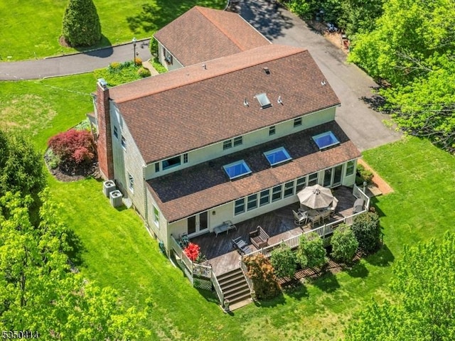 459 Ridge Rd, Watchung Boro, NJ 07069 - view from above of property