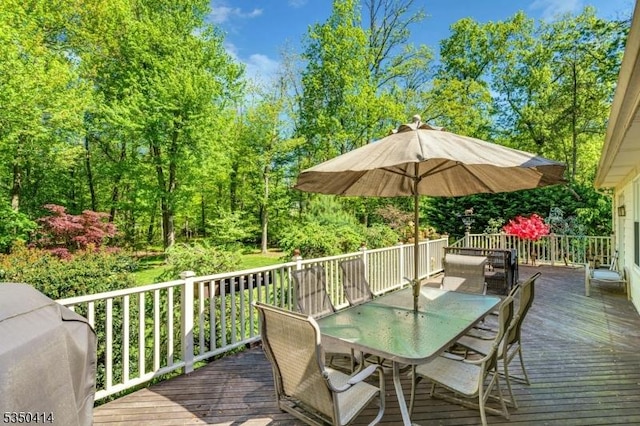 459 Ridge Rd, Watchung Boro, NJ 07069 - deck featuring outdoor dining area