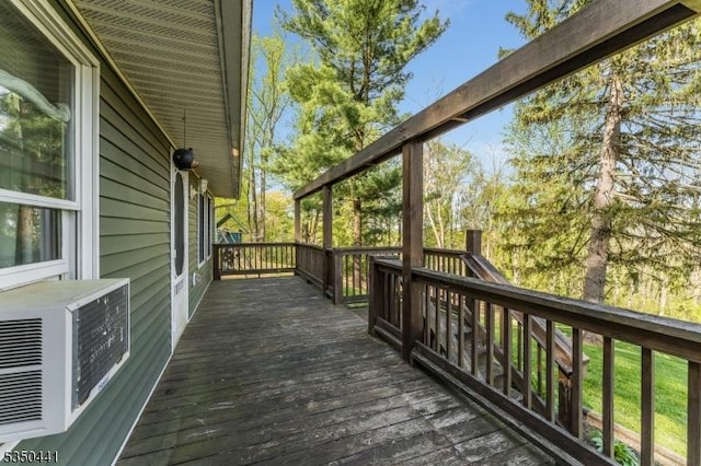 view of deck
