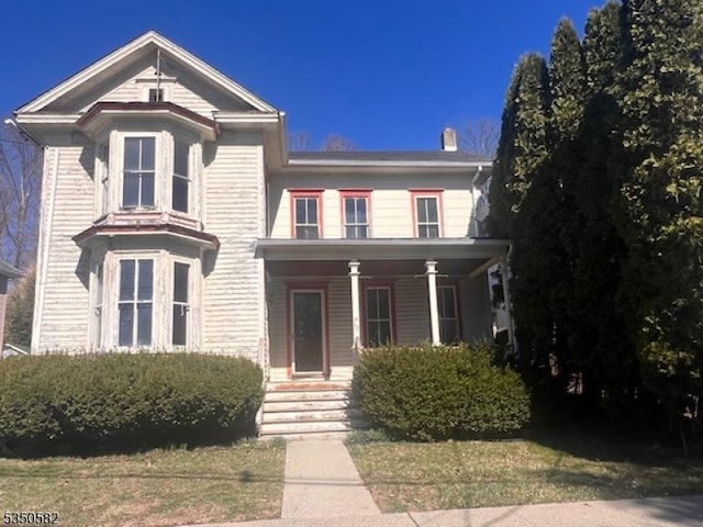 32 High St, Blairstown Twp, NJ 07825 - victorian home featuring covered porch