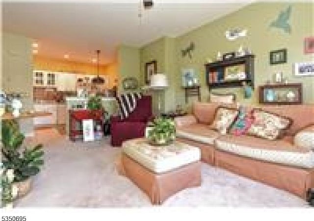 view of living area
