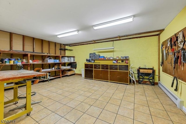 35 Clearview Dr, Randolph Twp, NJ 07869 - storage room featuring a baseboard heating unit